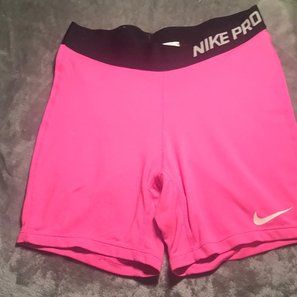 *Pink Nike Pros*